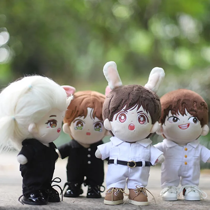 The same as stars 20CM Plush Idol Doll One-piece Cargo Pants 20CM Cotton Stuffed Doll Clothes Accessories
The same as stars 20CM Plush Idol Doll One-piece Cargo Pants 20CM Cotton Stuffed Doll Clothes Accessories