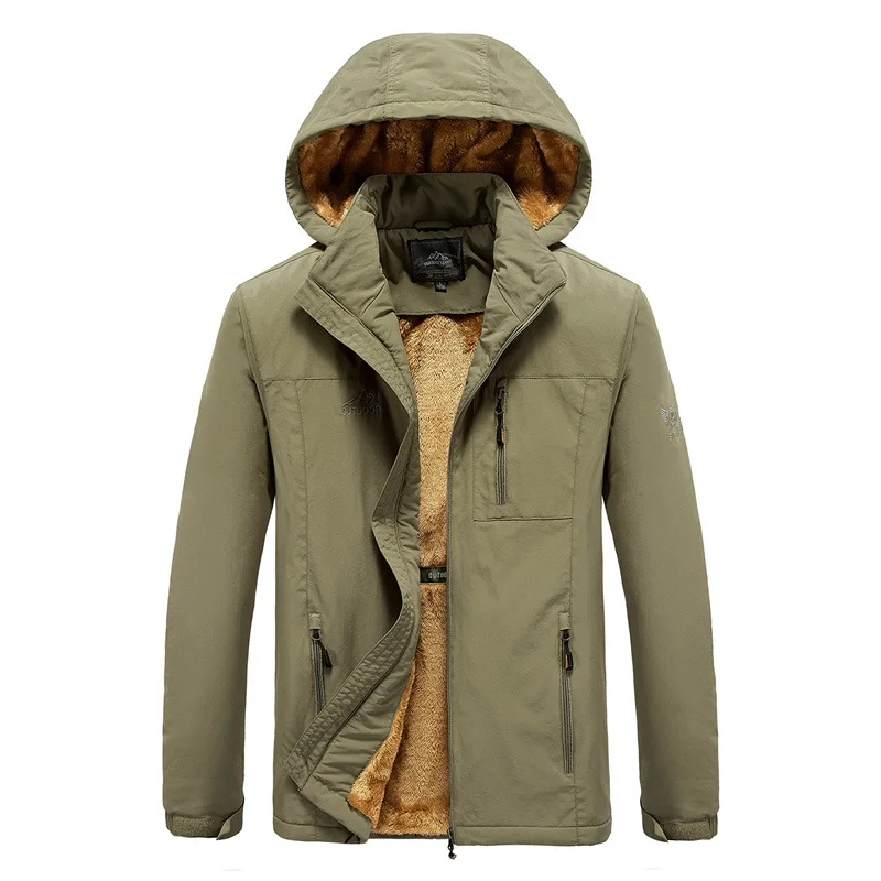 Rush suit winter plus velvet outdoor sports windbreaker men's hooded fishing jacket heated jacket
Rush suit winter plus velvet outdoor sports windbreaker men's hooded fishing jacket heated jacket