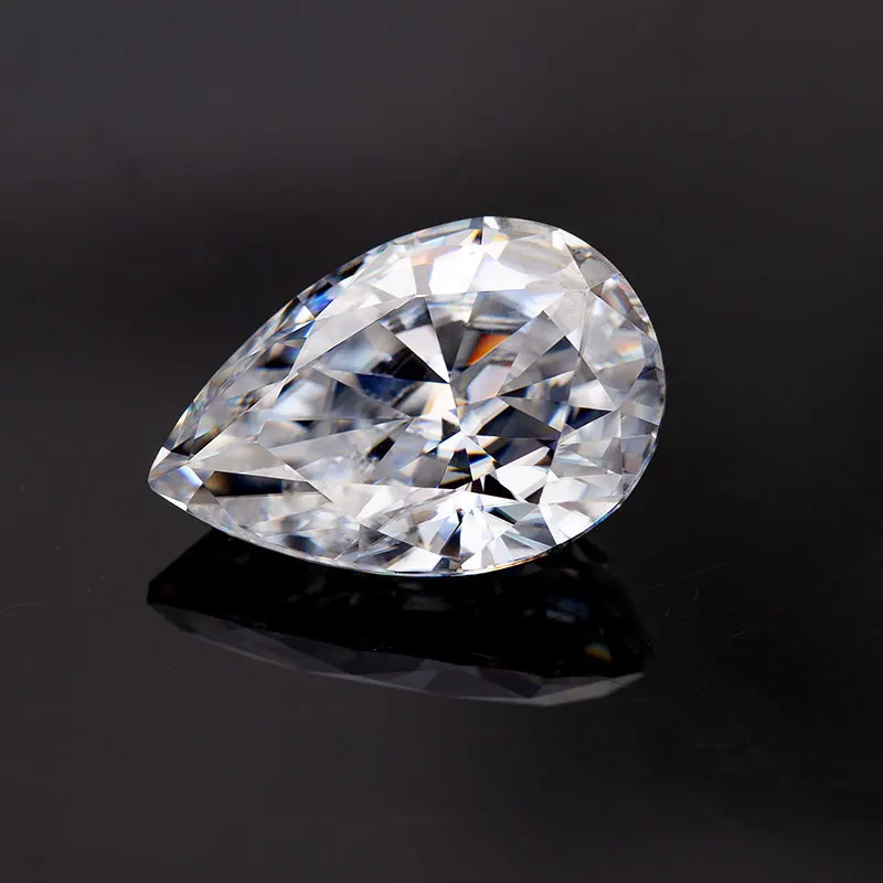 Custom Make 9*6MM Pear Cut D Color Best Clarity Moissanite 18K Gold Rings Suitable Women And Men's Ring
Custom Make 9*6MM Pear Cut D Color Best Clarity Moissanite 18K Gold Rings Suitable Women And Men's Ring