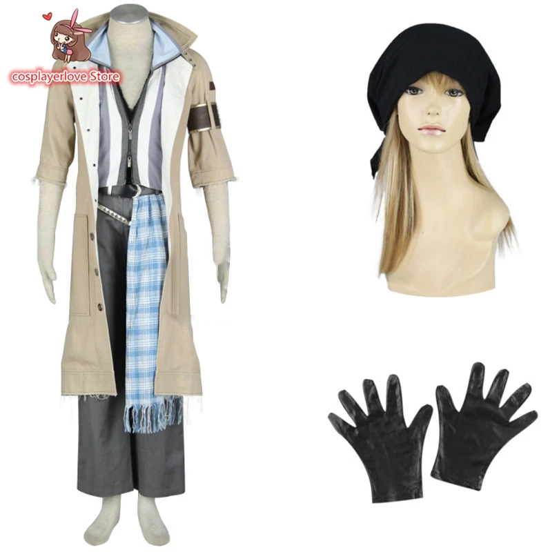 Final Fantasy 13 Snow Villiers game costume ornaments suit whole set Cosplay Custom-made Costume for Halloween Christmas Costume
Final Fantasy 13 Snow Villiers game costume ornaments suit whole set Cosplay Custom-made Costume for Halloween Christmas Costume