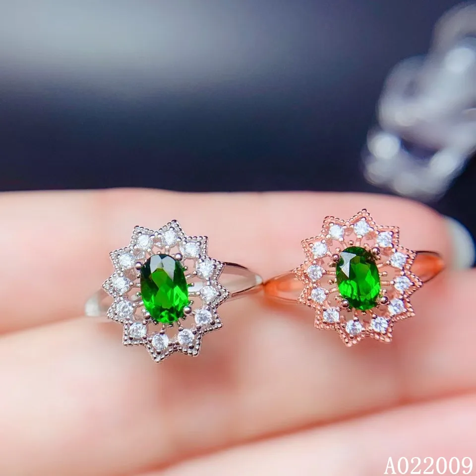 KJJEAXCMY fine jewelry 925 sterling silver inlaid natural diopside new ring lovely girl's ring support test
KJJEAXCMY fine jewelry 925 sterling silver inlaid natural diopside new ring lovely girl's ring support test