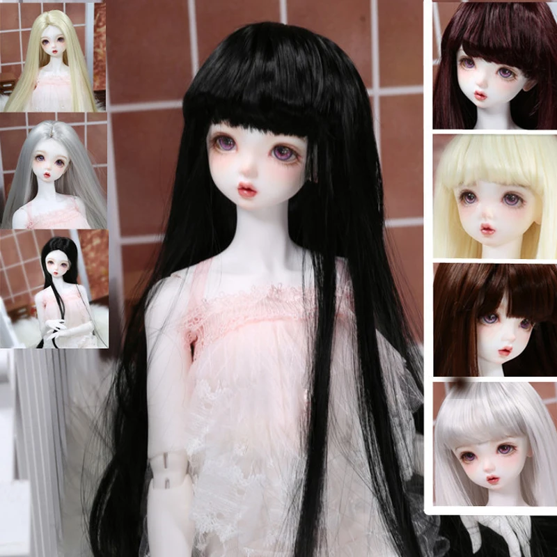 Детская игрушка, BJD DD SD 1/4 1/6 1/3 аксессуары для куклы, высокотемпературная шелковая челка с отцентрованными прямыми длинными волосами, 1 шт.
Детская игрушка, BJD DD SD 1/4 1/6 1/3 аксессуары для куклы, высокотемпературная шелковая челка с отцентрованными прямыми длинными волосами, 1 шт.