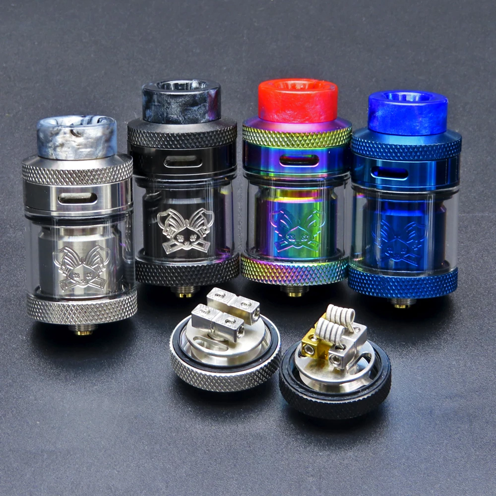 Атомайзер ZHIZHUO Dead Rabbit RTA, 25 мм, двойная катушка, бак для вейпа с дрип-типом, 510, 2/4 мл, вейп, электронная сигарета, набор капсул
Атомайзер ZHIZHUO Dead Rabbit RTA, 25 мм, двойная катушка, бак для вейпа с дрип-типом, 510, 2/4 мл, вейп, электронная сигарета, набор капсул