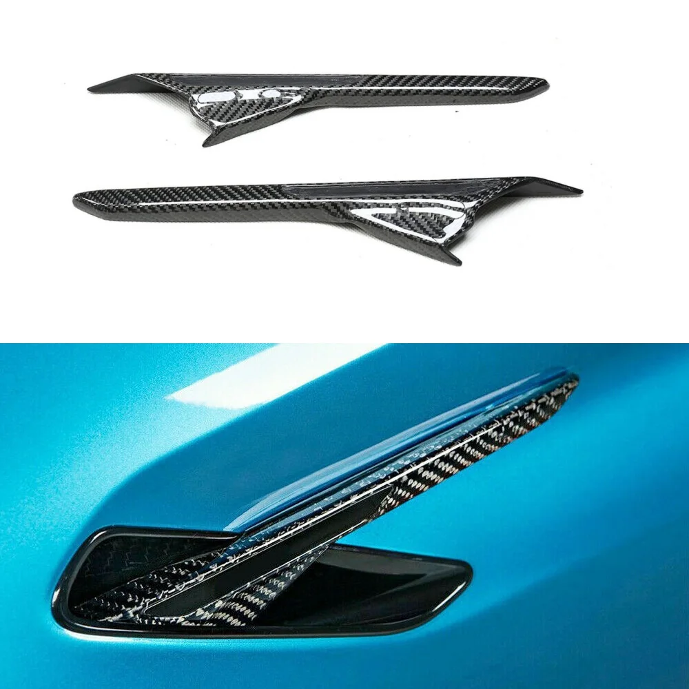 Real Carbon Fiber Replacement Type Styling Car Side Fender Air Vent Trim For BMW New M5 F90 2018-on
Real Carbon Fiber Replacement Type Styling Car Side Fender Air Vent Trim For BMW New M5 F90 2018-on