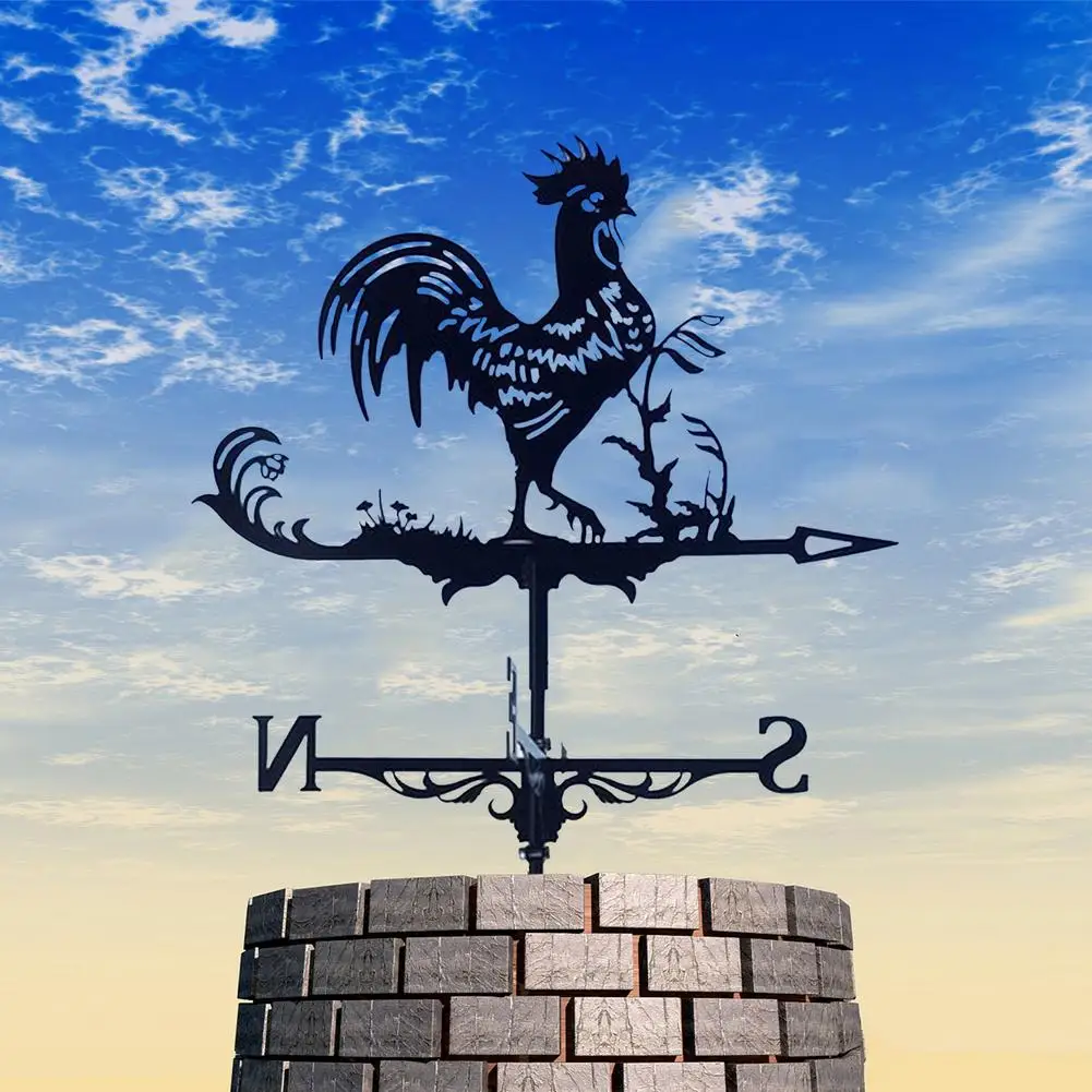 Metal Weathervane Weather Vanes Stainless Steel Rooster Flying Dragon Dog Weathervane For Farm Sun Protection Waterproof
Metal Weathervane Weather Vanes Stainless Steel Rooster Flying Dragon Dog Weathervane For Farm Sun Protection Waterproof