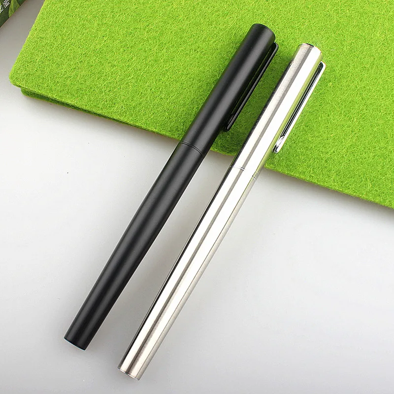 Jinhao 35 Black Silver Colors Business office EF / F Nib Fountain Pen student School Stationery Supplies ink calligraphy pen
Jinhao 35 Black Silver Colors Business office EF / F Nib Fountain Pen student School Stationery Supplies ink calligraphy pen