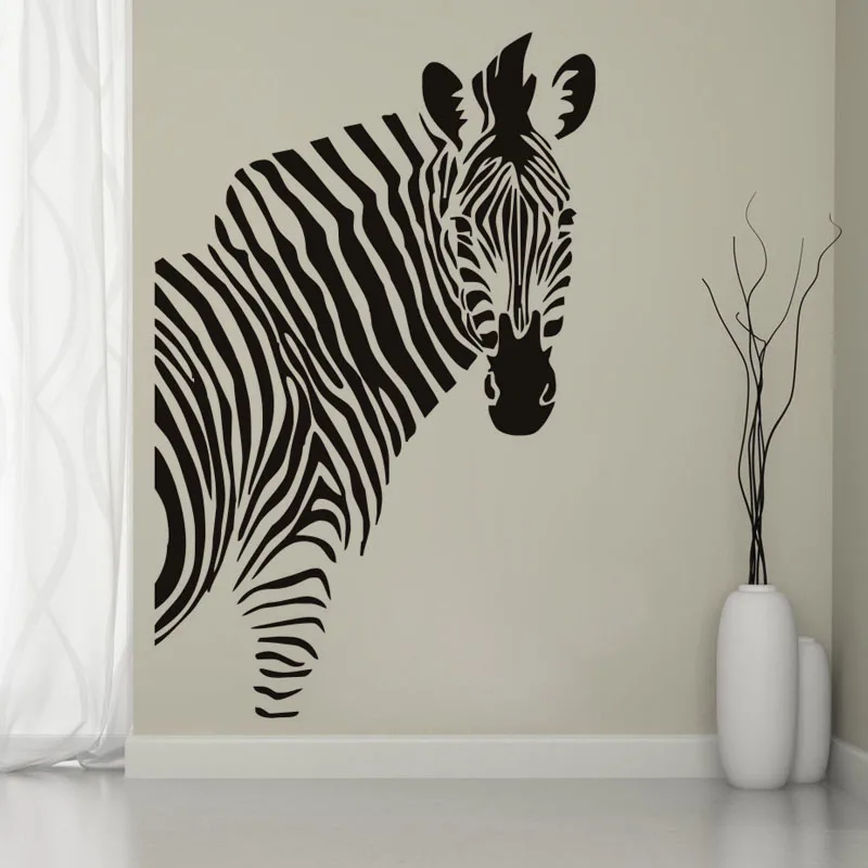 Creative Zebra Wall Sticker Animal Styling Home Decoration Vinyl Decal Living Room Decor Removable Mural
Creative Zebra Wall Sticker Animal Styling Home Decoration Vinyl Decal Living Room Decor Removable Mural