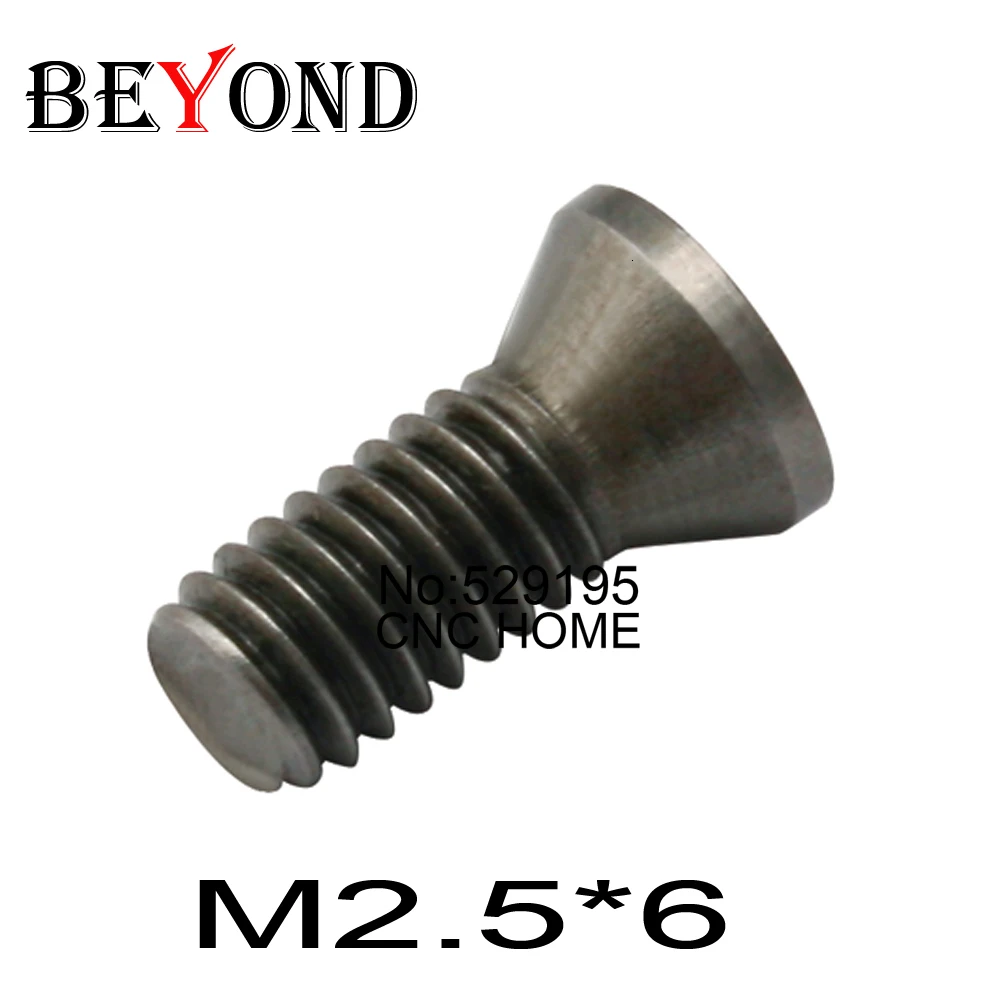 BEYOND 50 шт. M2.5 * 6 мм вставной винт torx для замены карбида вставки ЧПУ Токарный станок аксессуары
BEYOND 50 шт. M2.5 * 6 мм вставной винт torx для замены карбида вставки ЧПУ Токарный станок аксессуары