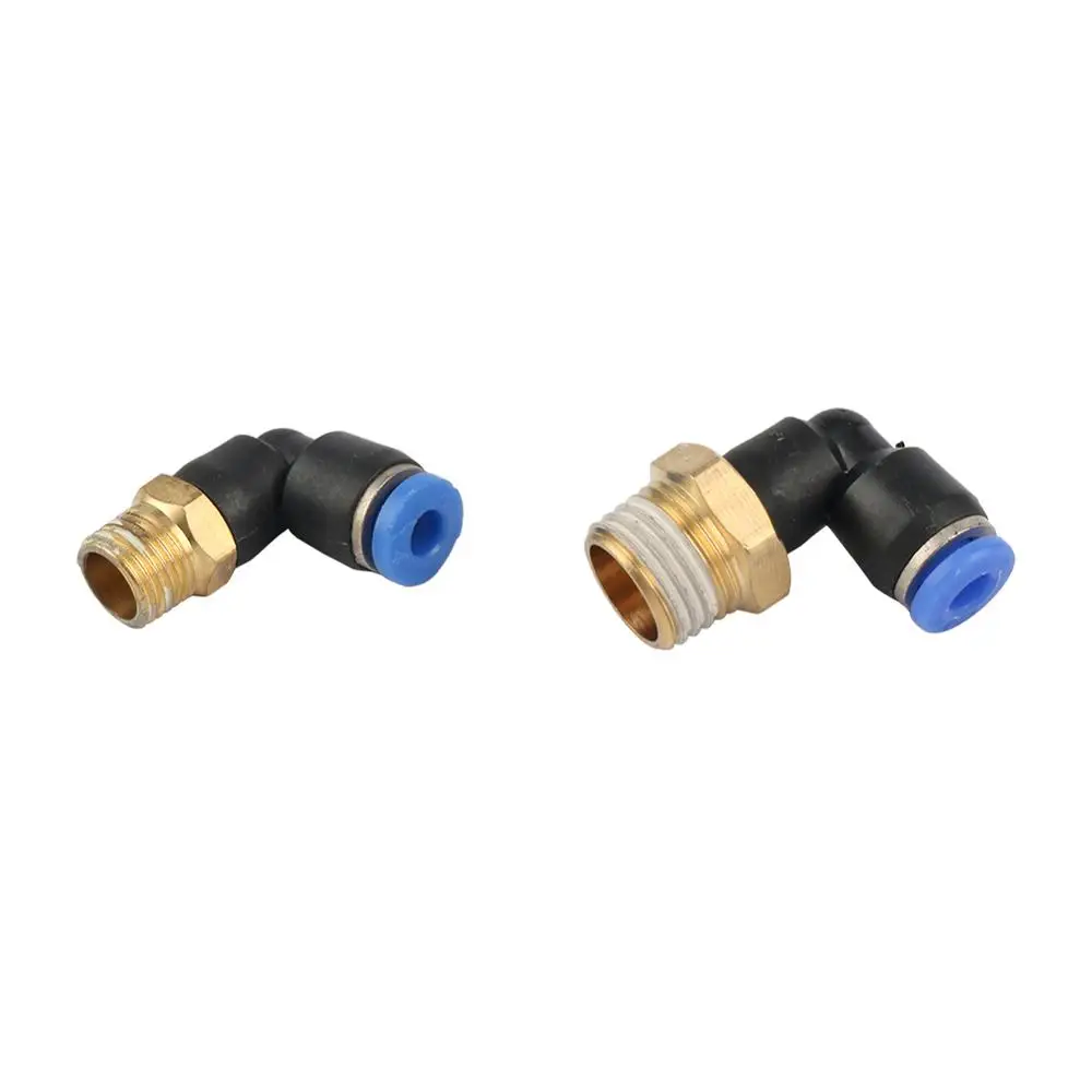 L Shape Slip Lock 4mm Interface to 1/8" 1/4" Male Thread Garden Irrigation Water Connector Pneumatic Quick Through Elbow Joint
L Shape Slip Lock 4mm Interface to 1/8" 1/4" Male Thread Garden Irrigation Water Connector Pneumatic Quick Through Elbow Joint