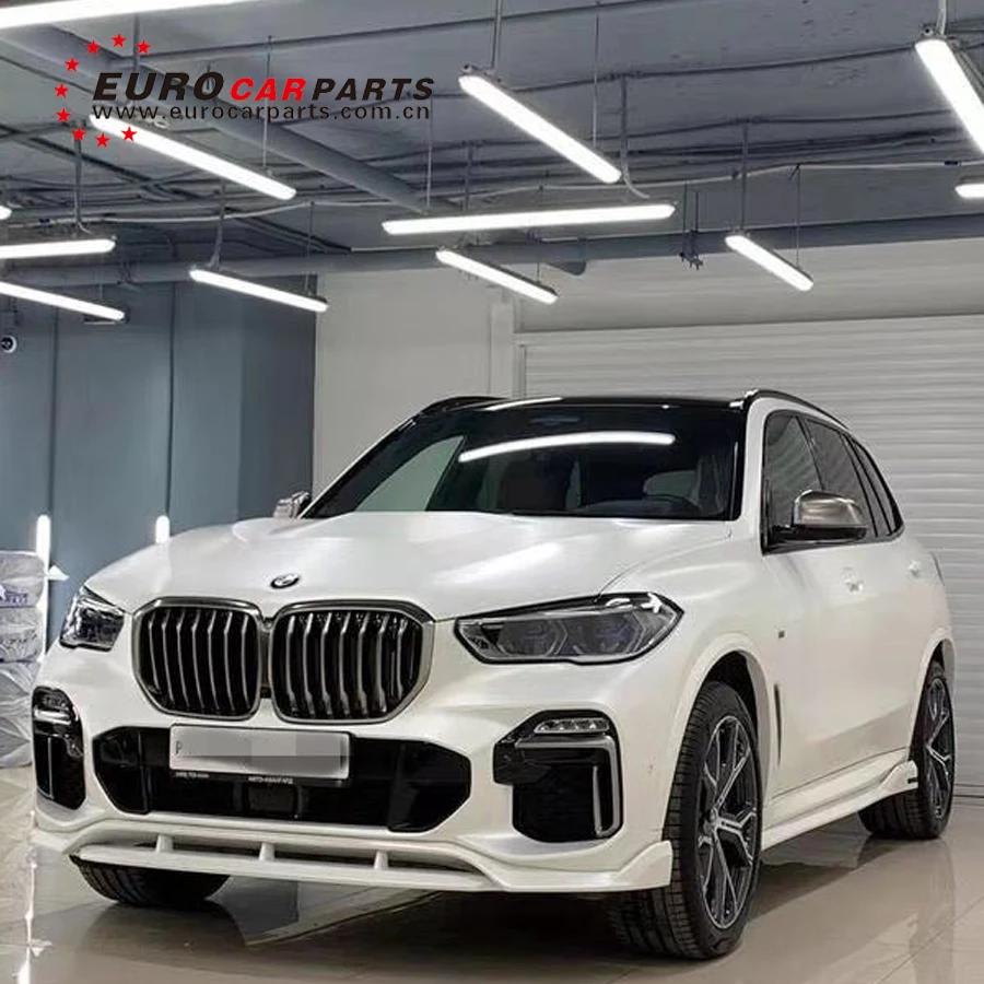 2019 X5 G05 ABS body kit for X5 G05 with front spoiler side skirt rear diffuser front grille high quality ABS material
2019 X5 G05 ABS body kit for X5 G05 with front spoiler side skirt rear diffuser front grille high quality ABS material
