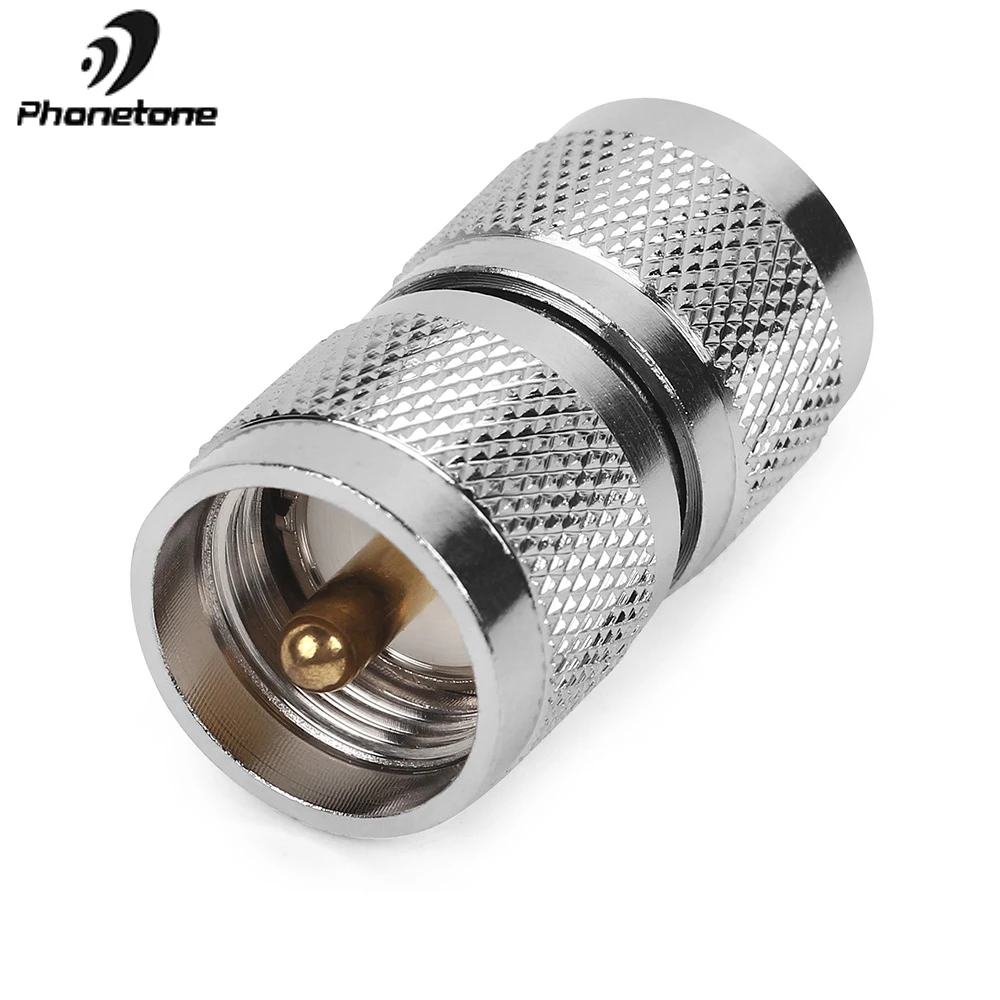 UHF PL259 Male to UHF PL-259 Male Plug RF Coaxial Adapter Connector for Cable for Mobile Phone Signal Booster Repeater Amplifier
UHF PL259 Male to UHF PL-259 Male Plug RF Coaxial Adapter Connector for Cable for Mobile Phone Signal Booster Repeater Amplifier