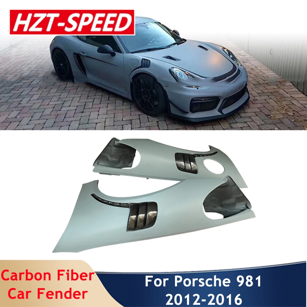 Real Carbon Fiber Front Wheel Fender Modify GT2 RS For Porsche Boxster Cayman 981 2012-2016 Car Body Kit
Real Carbon Fiber Front Wheel Fender Modify GT2 RS For Porsche Boxster Cayman 981 2012-2016 Car Body Kit