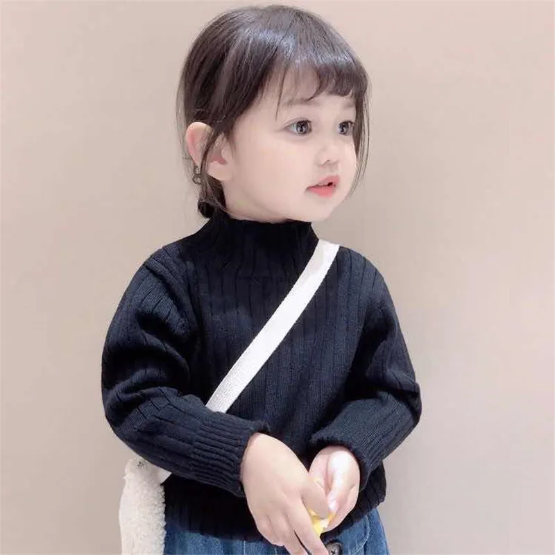 2021 Spring Winter Baby Girl Boys Casual Sweater Children's Knitted Woolen Kids Cute Stripe Warm Thicken Turtleneck High Quality
2021 Spring Winter Baby Girl Boys Casual Sweater Children's Knitted Woolen Kids Cute Stripe Warm Thicken Turtleneck High Quality