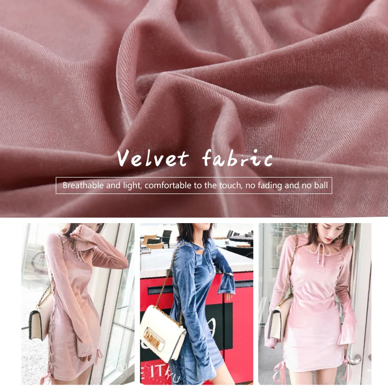 100*165cm Thick Velvet High-quality Dyed Fabric For Sewing Cheongsam Dress Garments Sofa Curtain Pillow Diy Handmade Materials
100*165cm Thick Velvet High-quality Dyed Fabric For Sewing Cheongsam Dress Garments Sofa Curtain Pillow Diy Handmade Materials