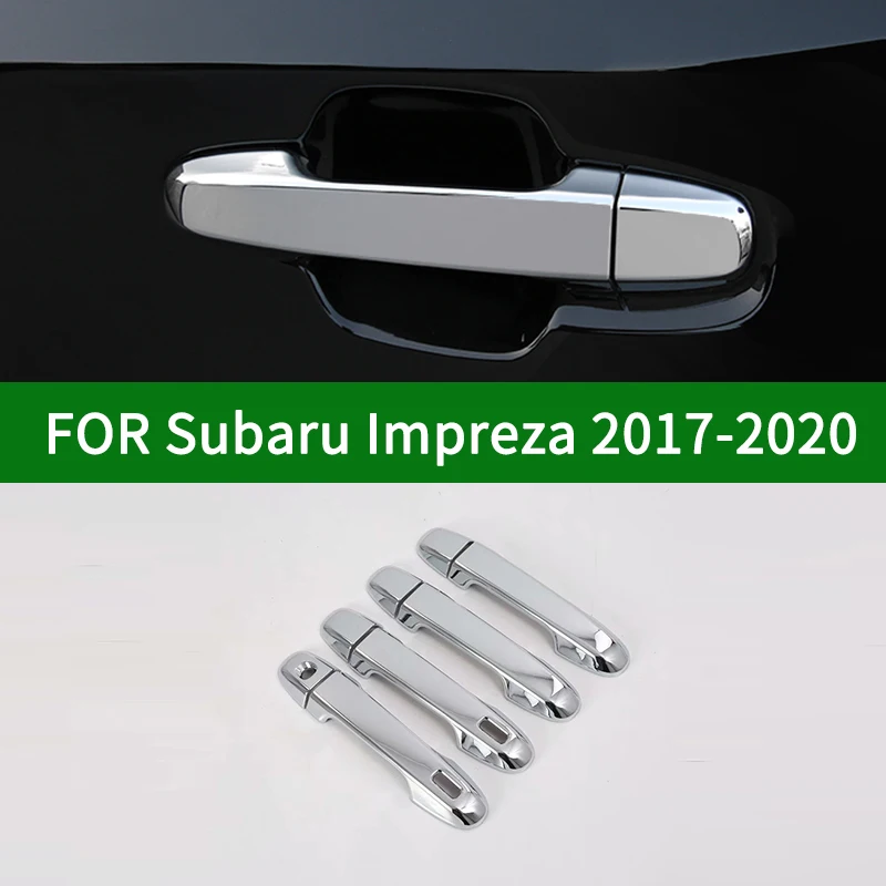 Глянцевые хромированные Серебристые чехлы на дверные ручки для Subaru Impreza 2017-2020 пятого поколения, Trims 2018 2019
Глянцевые хромированные Серебристые чехлы на дверные ручки для Subaru Impreza 2017-2020 пятого поколения, Trims 2018 2019