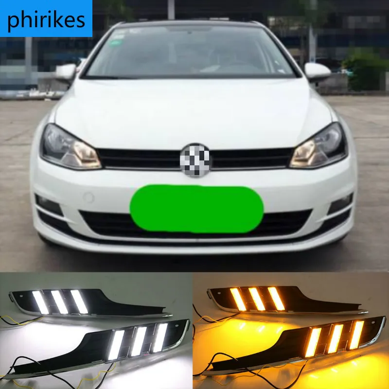 For Volkswagen Golf 7 2013 2014 2015 2016 LED DRL Daytime Running Light Car Accessories ABS 12V Fog Lamp cover
For Volkswagen Golf 7 2013 2014 2015 2016 LED DRL Daytime Running Light Car Accessories ABS 12V Fog Lamp cover