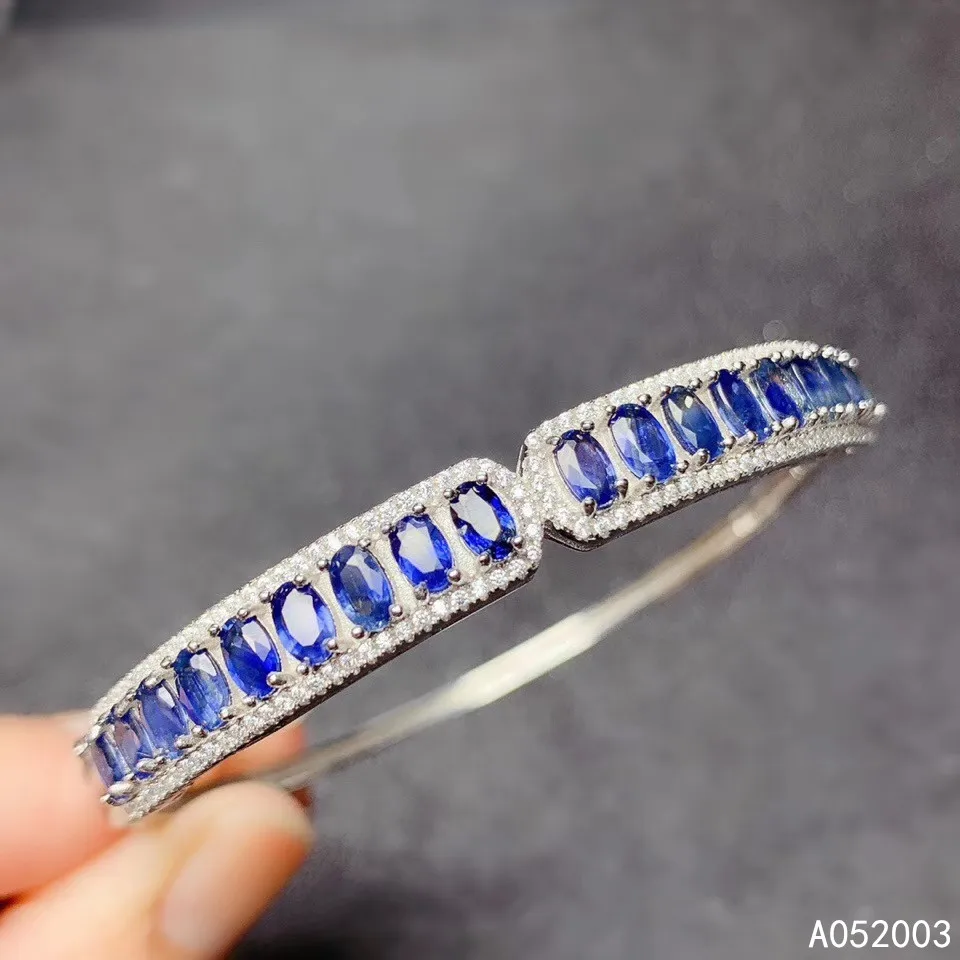 KJJEAXCMY fine jewelry 925 sterling silver inlaid Natural sapphire female bracelet luxury support detection
KJJEAXCMY fine jewelry 925 sterling silver inlaid Natural sapphire female bracelet luxury support detection