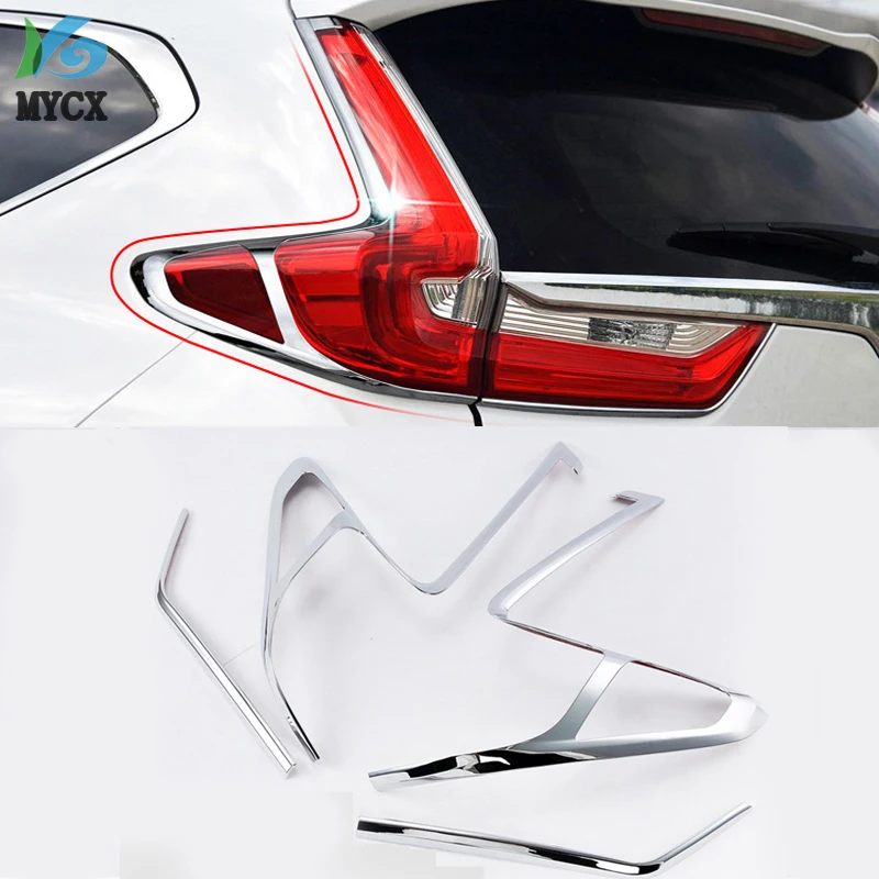 4Pcs/Set ABS Chrome Rear Lamp Cover Strips Car Styling Tail Light Cover Fit For Honda CRV CR V 2017 2018 2019
4Pcs/Set ABS Chrome Rear Lamp Cover Strips Car Styling Tail Light Cover Fit For Honda CRV CR V 2017 2018 2019