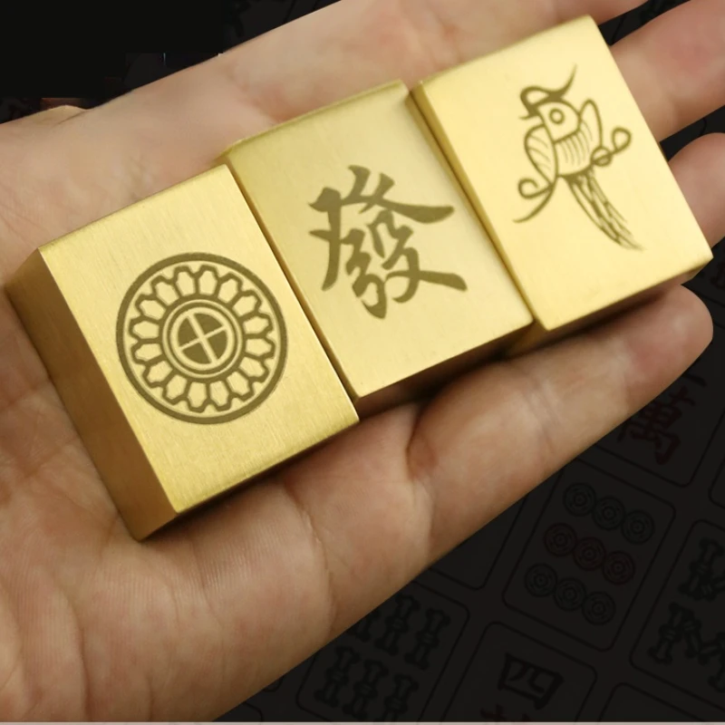 Paperweight Portable Chinese Mahjong Brass Paper Weight 200g Metal Chinese Brush Pen Painting Paper Weight Study Room Decoration
Paperweight Portable Chinese Mahjong Brass Paper Weight 200g Metal Chinese Brush Pen Painting Paper Weight Study Room Decoration