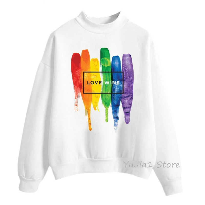 Pride Lgbt Gay Love Lesbian Rainbow Hoodies Sweatshirt Women Winter Autumn Casual Sudadera Mujer Harajuku Hoodie
Pride Lgbt Gay Love Lesbian Rainbow Hoodies Sweatshirt Women Winter Autumn Casual Sudadera Mujer Harajuku Hoodie