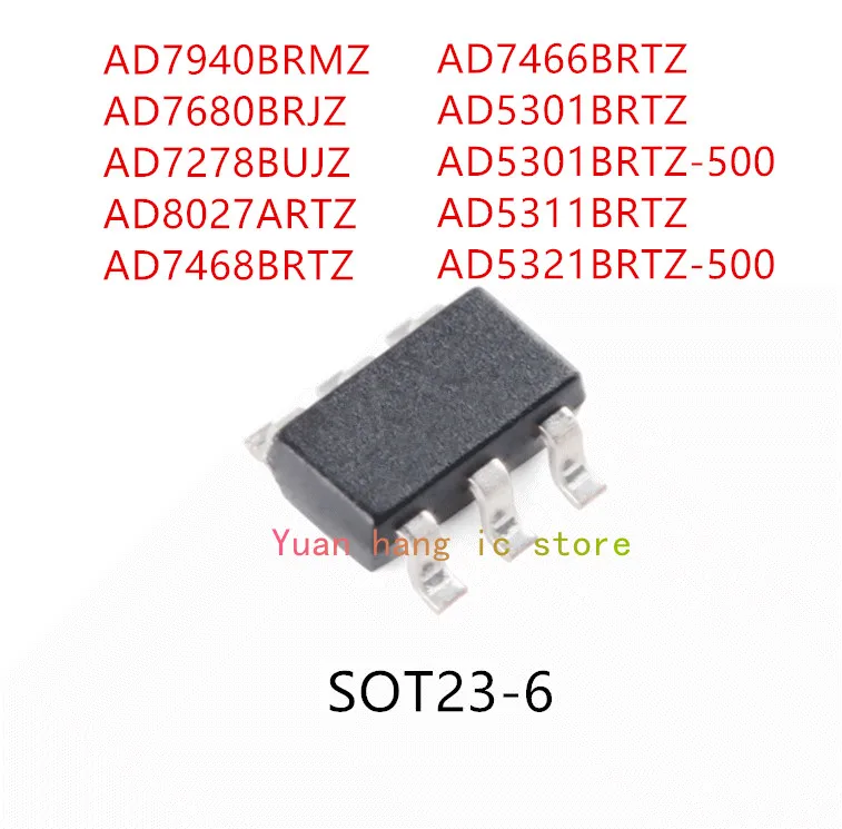 10 шт. AD7940BRMZ AD7680BRJZ AD7278BUJZ AD8027ARTZ AD7468BRTZ AD7466BRTZ AD5301BRTZ AD5301BRTZ-500 AD5311BRTZ AD5321BRTZ-500 IC
10 шт. AD7940BRMZ AD7680BRJZ AD7278BUJZ AD8027ARTZ AD7468BRTZ AD7466BRTZ AD5301BRTZ AD5301BRTZ-500 AD5311BRTZ AD5321BRTZ-500 IC