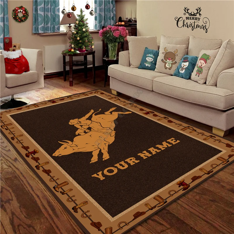Personalized Name Bull Riding Area Rug 3d printed Rug Floor Mat Rug Non-slip Mat Dining Room Living Room Soft Bedroom Carpet 5
Personalized Name Bull Riding Area Rug 3d printed Rug Floor Mat Rug Non-slip Mat Dining Room Living Room Soft Bedroom Carpet 5