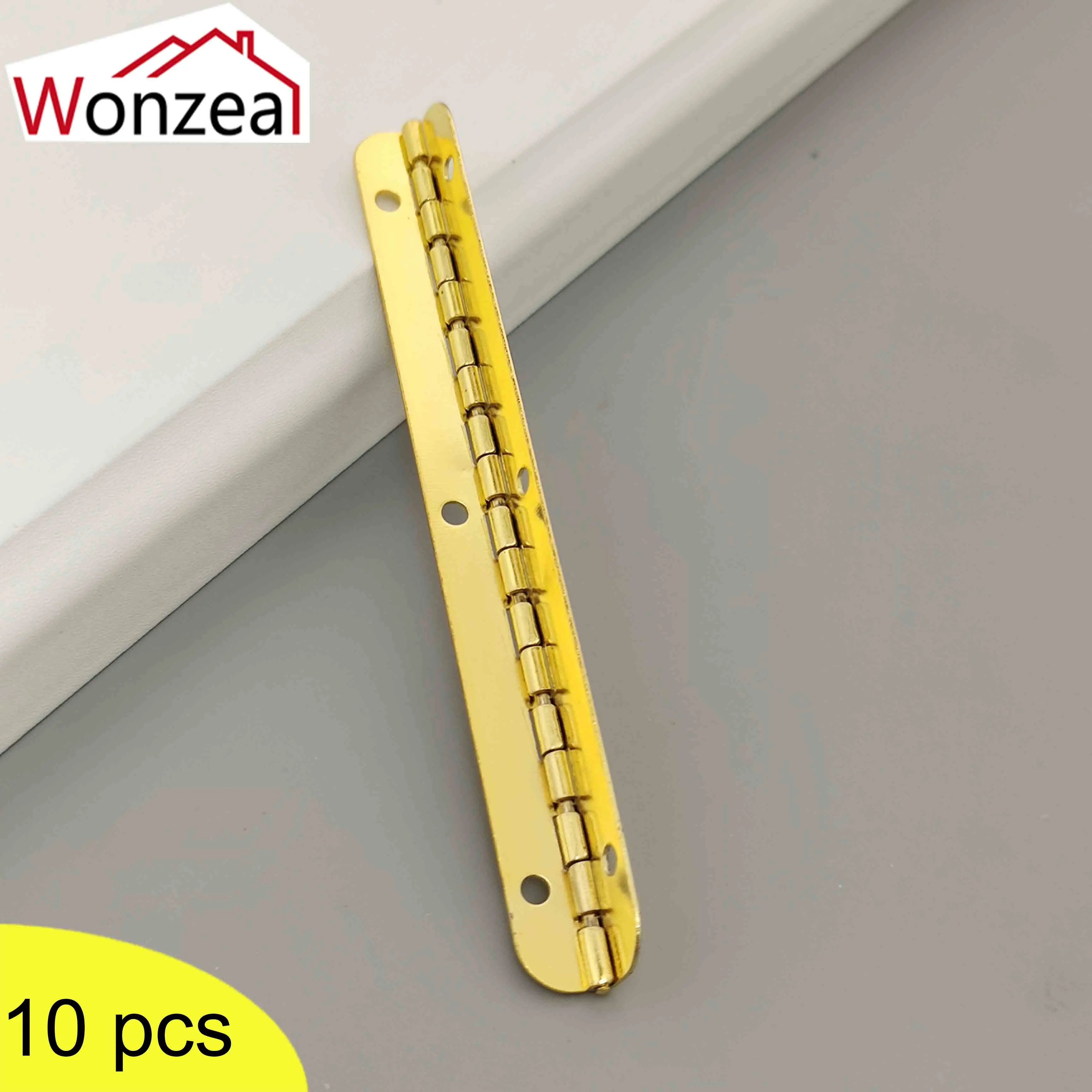 24/18/6Pcs Golden Metal Hinges 100m*9mm Mini Long Gold Hinge Furniture Hardware Cabinet Jewelry Box Wooden Case Antique Vintage
24/18/6Pcs Golden Metal Hinges 100m*9mm Mini Long Gold Hinge Furniture Hardware Cabinet Jewelry Box Wooden Case Antique Vintage