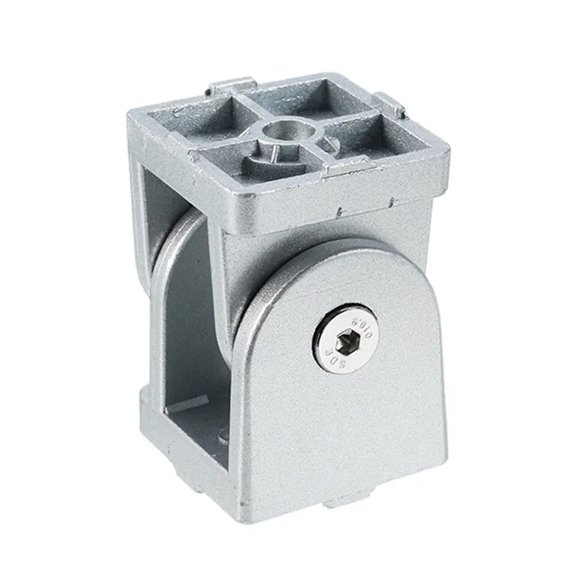 2pcs 1pcs Zinc Alloy Flexible Pivot Joint Connector for Aluminum Extrusion Profile 2020 3030 4040 Series Slot 6/8mm 
2pcs 1pcs Zinc Alloy Flexible Pivot Joint Connector for Aluminum Extrusion Profile 2020 3030 4040 Series Slot 6/8mm