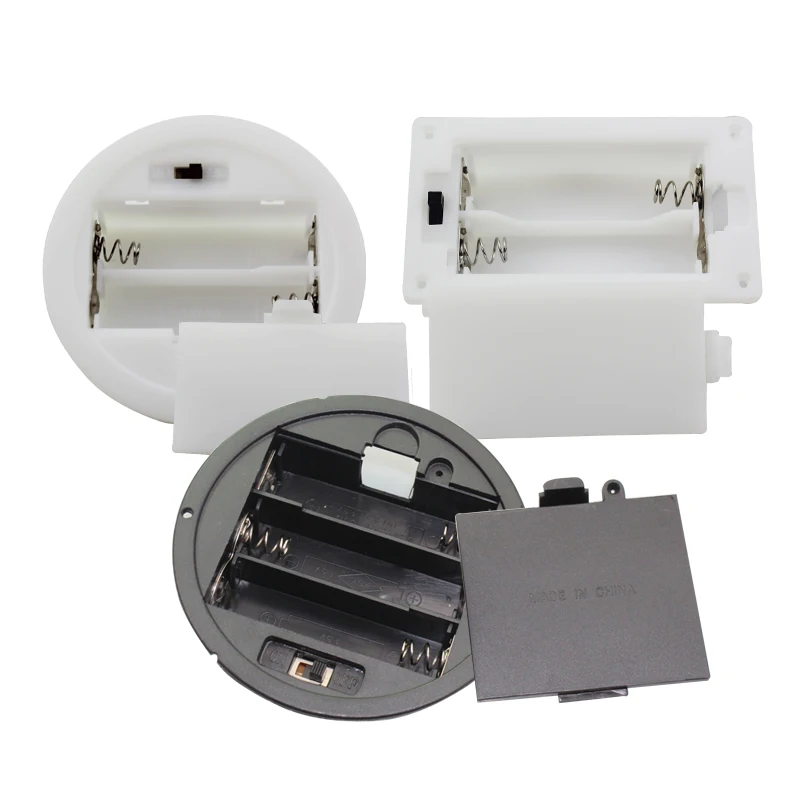 400pcs/lot 3 X 1.5V AA Batteries Holder Storage Box Case with Switch Cover 3 Slots 4.5V AA Round Battery Base Socket Organizer
400pcs/lot 3 X 1.5V AA Batteries Holder Storage Box Case with Switch Cover 3 Slots 4.5V AA Round Battery Base Socket Organizer