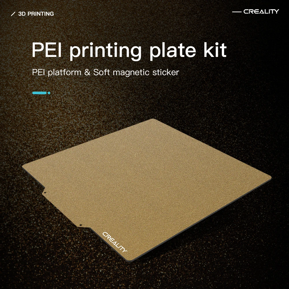 Creality 3D 310*320 235X235 245X255 377X370MM PEI Printing Plate Kit Platform Magnetic Sticker For Ender-3 Ender-5 Plus CR-10
Creality 3D 310*320 235X235 245X255 377X370MM PEI Printing Plate Kit Platform Magnetic Sticker For Ender-3 Ender-5 Plus CR-10