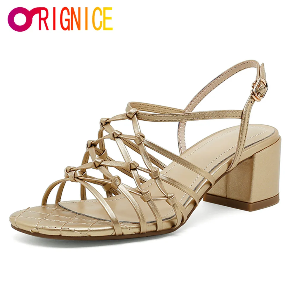 Orignice Fashion Women Square High Heels Gladiator Sandals Summer Ladies Peep Toe Cross Band Knot Hollow Out Casual Footwear
Orignice Fashion Women Square High Heels Gladiator Sandals Summer Ladies Peep Toe Cross Band Knot Hollow Out Casual Footwear
