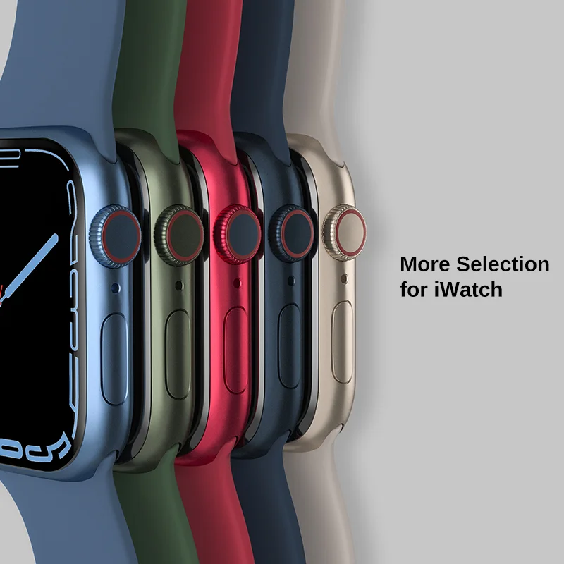 Ремешок силиконовый однотонный для Apple iWatch 7 SE 6 5 4 3 2 1 Series, однотонный светлый мужской и светильник ский браслет для часов, 41 мм 45 мм 40 мм 44 мм
Ремешок силиконовый однотонный для Apple iWatch 7 SE 6 5 4 3 2 1 Series, однотонный светлый мужской и светильник ский браслет для часов, 41 мм 45 мм 40 мм 44 мм