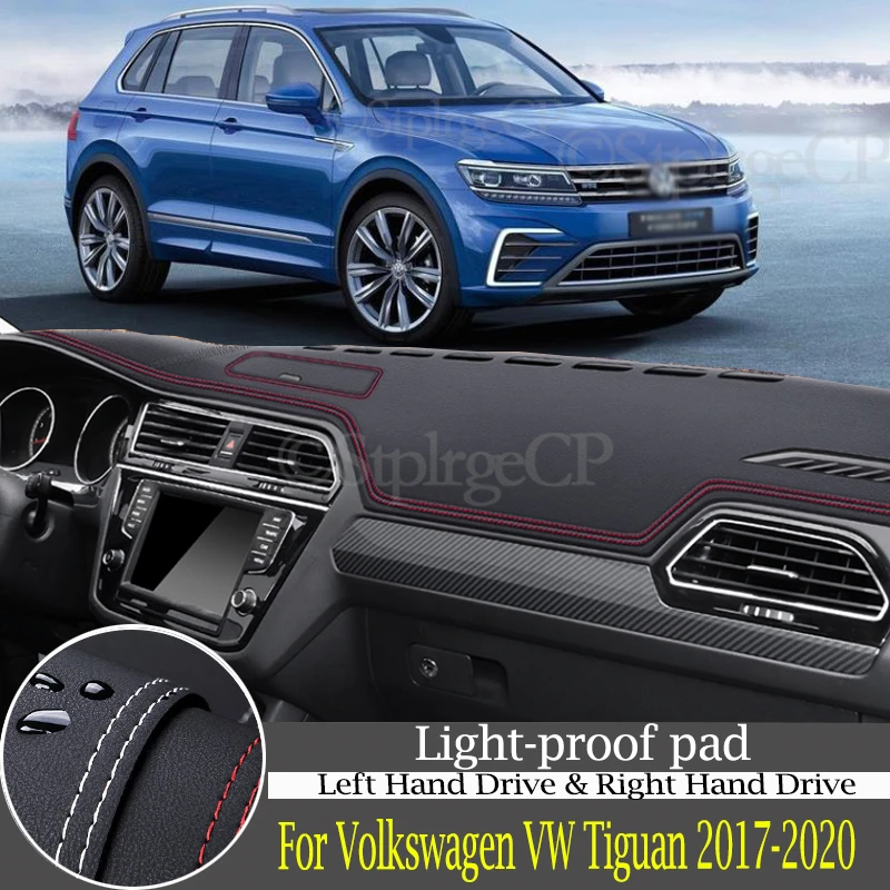 High-quality leather instrument panel protection pad and light-proof pad for Volkswagen VW Tiguan MK2 2017-2020 car accessories
High-quality leather instrument panel protection pad and light-proof pad for Volkswagen VW Tiguan MK2 2017-2020 car accessories
