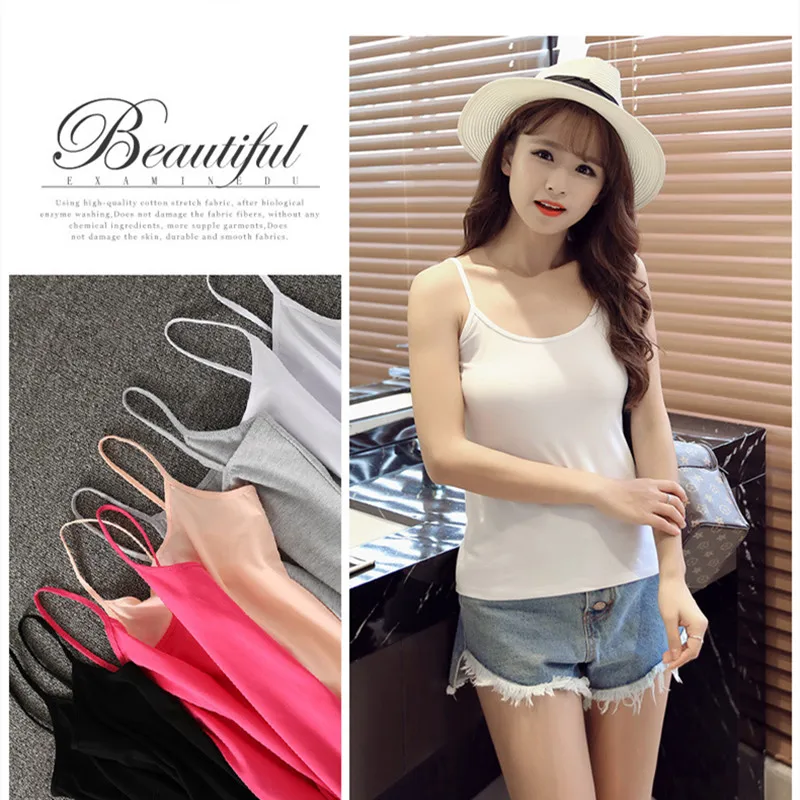 MRMT 2023 Brand New Women's Shirt Tops Cotton Camisole Women's Inner Wear And Outer Wear Short All-Match Base Women's Clothing
MRMT 2023 Brand New Women's Shirt Tops Cotton Camisole Women's Inner Wear And Outer Wear Short All-Match Base Women's Clothing