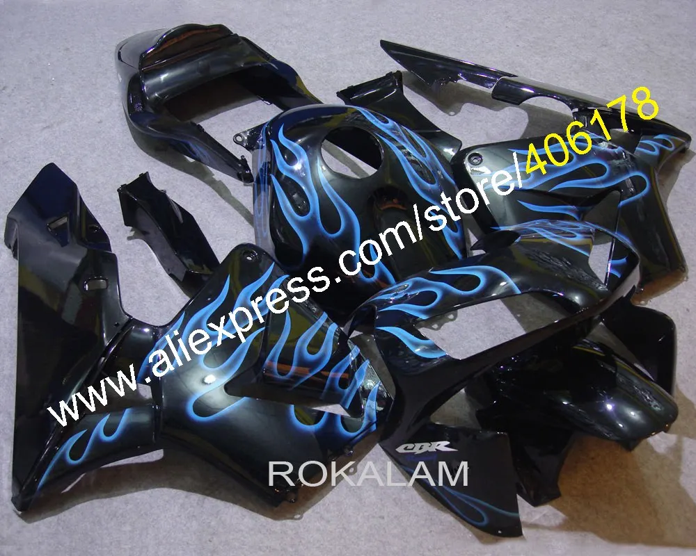 Комплект кузова для Honda CBR600RR F5 2003 2004 CBR 600 RR 03 04 CBR600 600RR Комплект обтекателей из АБС-пластика с синим пламенем (литье под давлением)
Комплект кузова для Honda CBR600RR F5 2003 2004 CBR 600 RR 03 04 CBR600 600RR Комплект обтекателей из АБС-пластика с синим пламенем (литье под давлением)