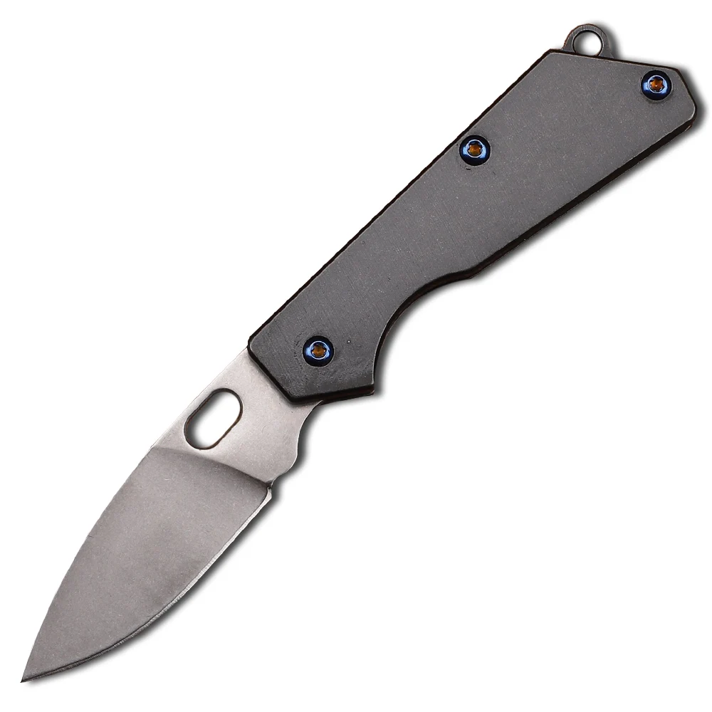 D2 knife titanium handle mini necklace knife camping hunting outdoor activities pocket neck knife EDC tool
D2 knife titanium handle mini necklace knife camping hunting outdoor activities pocket neck knife EDC tool