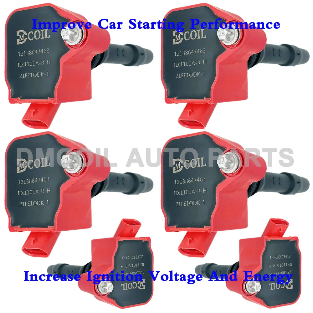 6 PCS RED HIGH VOLTAGE ENERGY IGNITION COIL FOR BMW 1 2 3 4 5 7 X1 i8 MINI COOPER CLUBMAN 1.2L 1.5L 2.0L 3.0L 2013- 12138647463
6 PCS RED HIGH VOLTAGE ENERGY IGNITION COIL FOR BMW 1 2 3 4 5 7 X1 i8 MINI COOPER CLUBMAN 1.2L 1.5L 2.0L 3.0L 2013- 12138647463