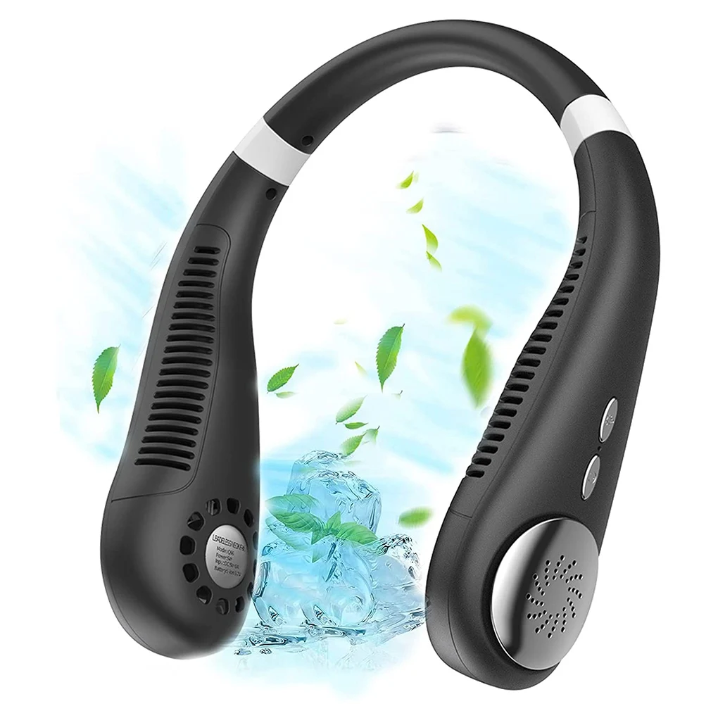 Portable Neck Fan USB Handheld Mute Leafless Mini Electric Fan Adjustable Cooling Fan Rechargeable Leafless 360° Neckband Fan
Portable Neck Fan USB Handheld Mute Leafless Mini Electric Fan Adjustable Cooling Fan Rechargeable Leafless 360° Neckband Fan