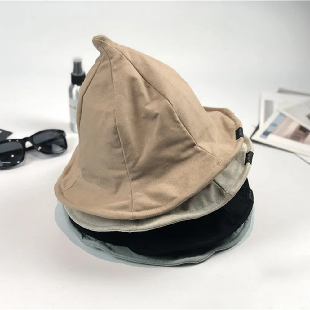 Japan Solid Color Sun Hat Women Men Summer Sun Protection Sunshade Steeple Cap Lady Casual Fashion Sunscreen Basin SunHats H7354
Japan Solid Color Sun Hat Women Men Summer Sun Protection Sunshade Steeple Cap Lady Casual Fashion Sunscreen Basin SunHats H7354