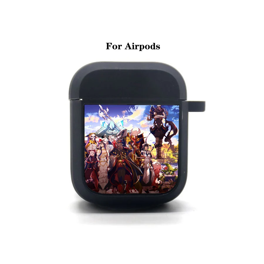 Чехол для AirPods персонаж аниме Overlord, мягкий силиконовый чехол для Apple гарнитура для AirPods, защитный чехол для наушников Bluetooth
Чехол для AirPods персонаж аниме Overlord, мягкий силиконовый чехол для Apple гарнитура для AirPods, защитный чехол для наушников Bluetooth