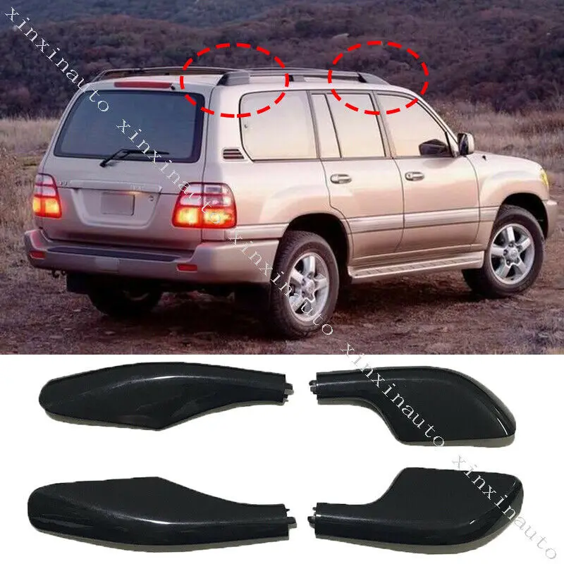 ROOF LUGGAGE RAIL RACK END CAP COVER 4PCS For Toyota Land Cruiser LC100 1998-2007
ROOF LUGGAGE RAIL RACK END CAP COVER 4PCS For Toyota Land Cruiser LC100 1998-2007