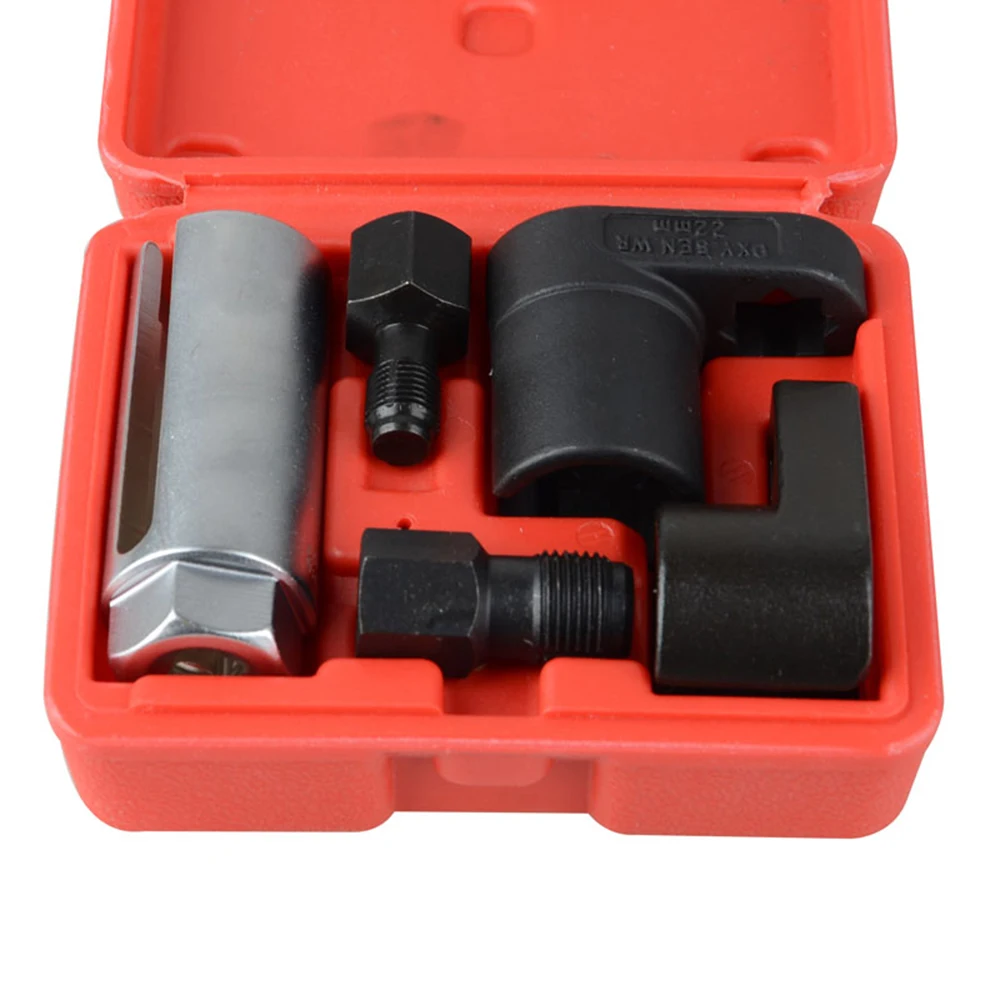 Oxygen Sensor Wrench Kit for Auto O2 Socket Removal Install Offset Vacuum Sensor Socket Thread Chaser Tool
Oxygen Sensor Wrench Kit for Auto O2 Socket Removal Install Offset Vacuum Sensor Socket Thread Chaser Tool