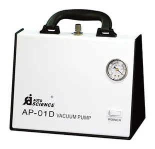 Vacuum pump, diaphragm vacuum pump, AP-01D oil-free vacuum pump.
Vacuum pump, diaphragm vacuum pump, AP-01D oil-free vacuum pump.