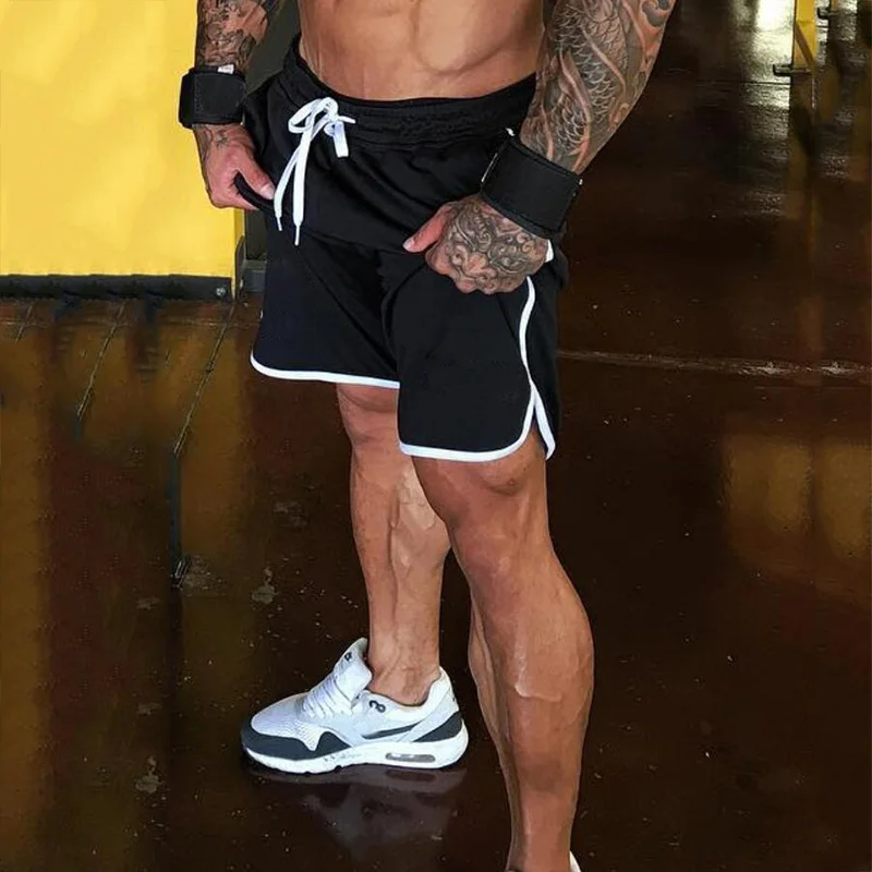 Black Mesh Gym Shorts Men Summer Fashion Fitness Wear Beach Men Short Pants Streetwear Loose Quick Dry Bodybuilding Shorts
Black Mesh Gym Shorts Men Summer Fashion Fitness Wear Beach Men Short Pants Streetwear Loose Quick Dry Bodybuilding Shorts