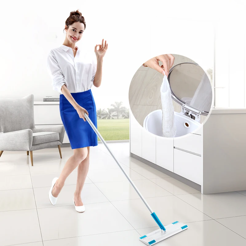 Eyliden Floor Wipe Disposable Dust Flat Mops with 25 Dry Refill Floor Wipes Pads for Wood Tile Laminate Floor Cleaning
Eyliden Floor Wipe Disposable Dust Flat Mops with 25 Dry Refill Floor Wipes Pads for Wood Tile Laminate Floor Cleaning