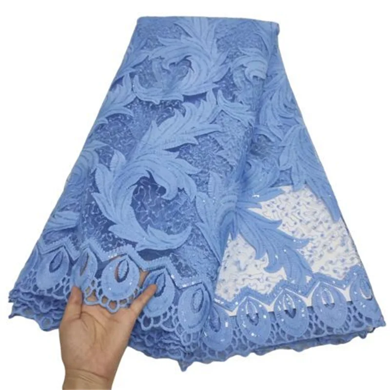 2022 Sky blue French Tulle Lace Fabric Soft Bridal Materials Nigerian African Mesh Lace Fabric Sewing Sequins For Wedding Party
2022 Sky blue French Tulle Lace Fabric Soft Bridal Materials Nigerian African Mesh Lace Fabric Sewing Sequins For Wedding Party