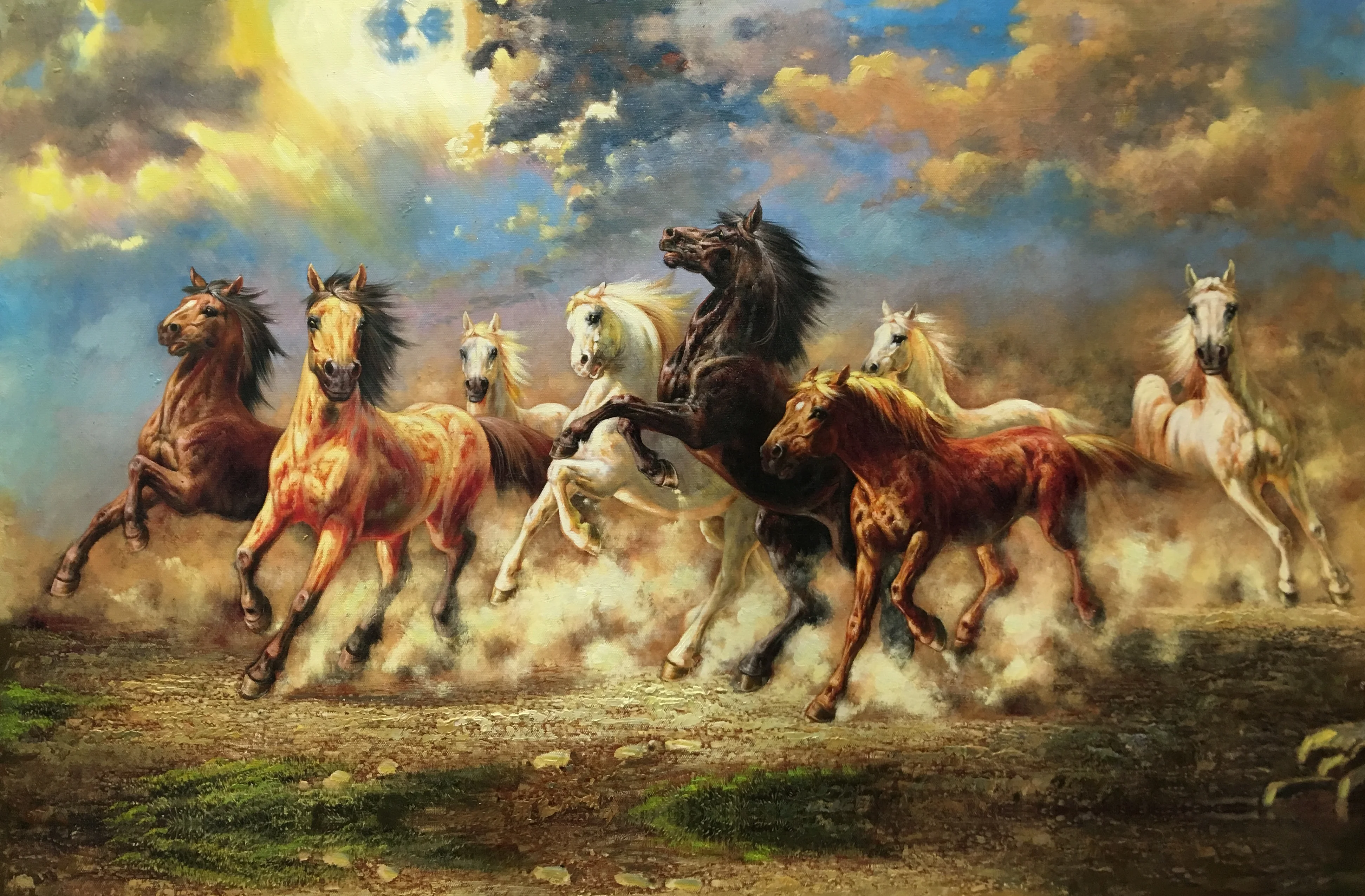 High Quality Canvas Art Picture Print Painting Animal Horse Oil Painting on Canvas Wall Art Picture Painting for Home Decor
High Quality Canvas Art Picture Print Painting Animal Horse Oil Painting on Canvas Wall Art Picture Painting for Home Decor