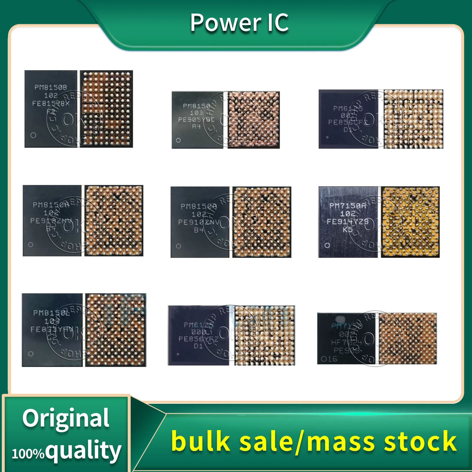 PM8150B 102 PM8150 103 PM8150A 102 PM8150L 103 PM8150C 102 PM7150A 102 PM7150 002 PM6125 000 001 PMU PMIC микросхема питания
PM8150B 102 PM8150 103 PM8150A 102 PM8150L 103 PM8150C 102 PM7150A 102 PM7150 002 PM6125 000 001 PMU PMIC микросхема питания