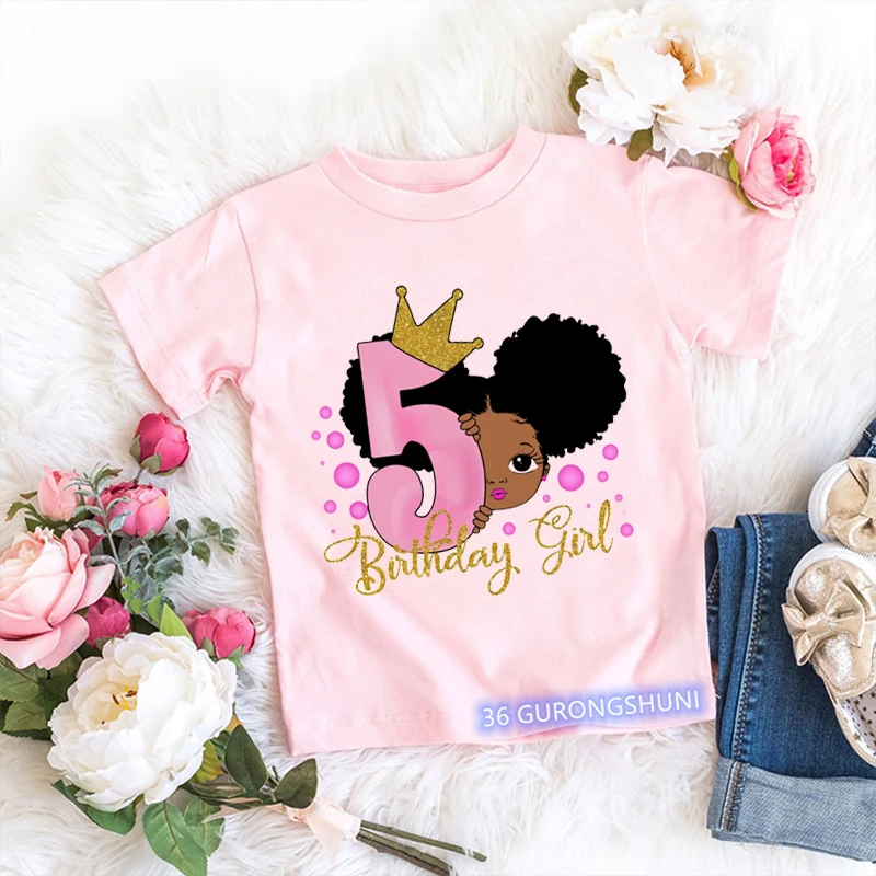 2 to 10 years old birthday digital black girl graphic print for kids birthday gift costume cute melanin black girls tshirts tops
2 to 10 years old birthday digital black girl graphic print for kids birthday gift costume cute melanin black girls tshirts tops