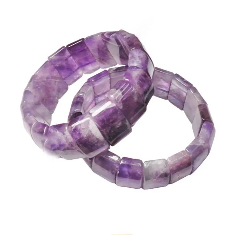 12x20mmNatural amethyst Square bracelet for men and women's Valentine's day fashion jewerly bracelet and bracelet men's gift 8“
12x20mmNatural amethyst Square bracelet for men and women's Valentine's day fashion jewerly bracelet and bracelet men's gift 8“